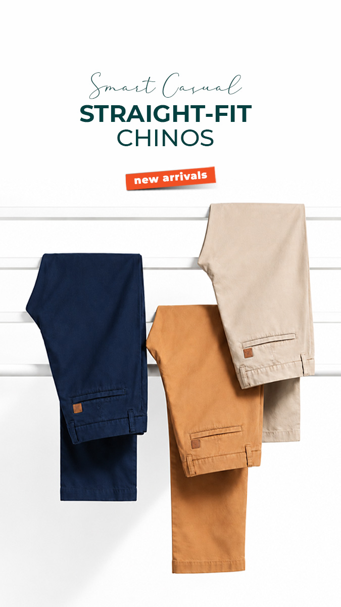 chinos straight fit