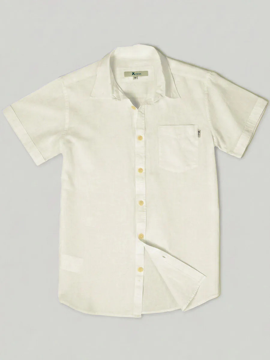 Bamboo Cotton Half Sleeve Shirt