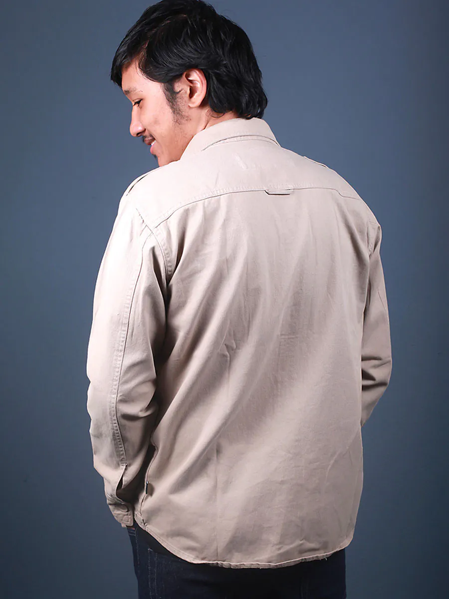 Beige Cargo Shirt