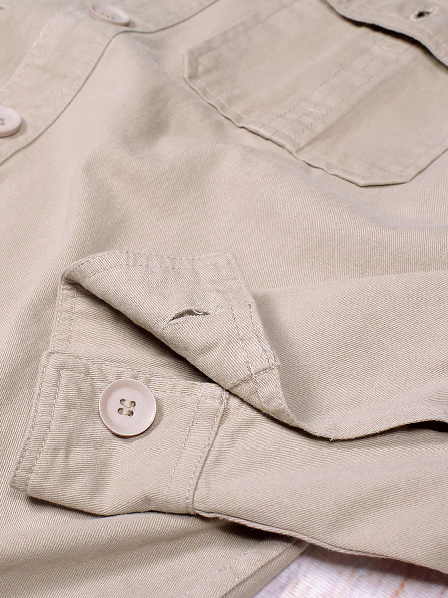 Beige Cargo Shirt