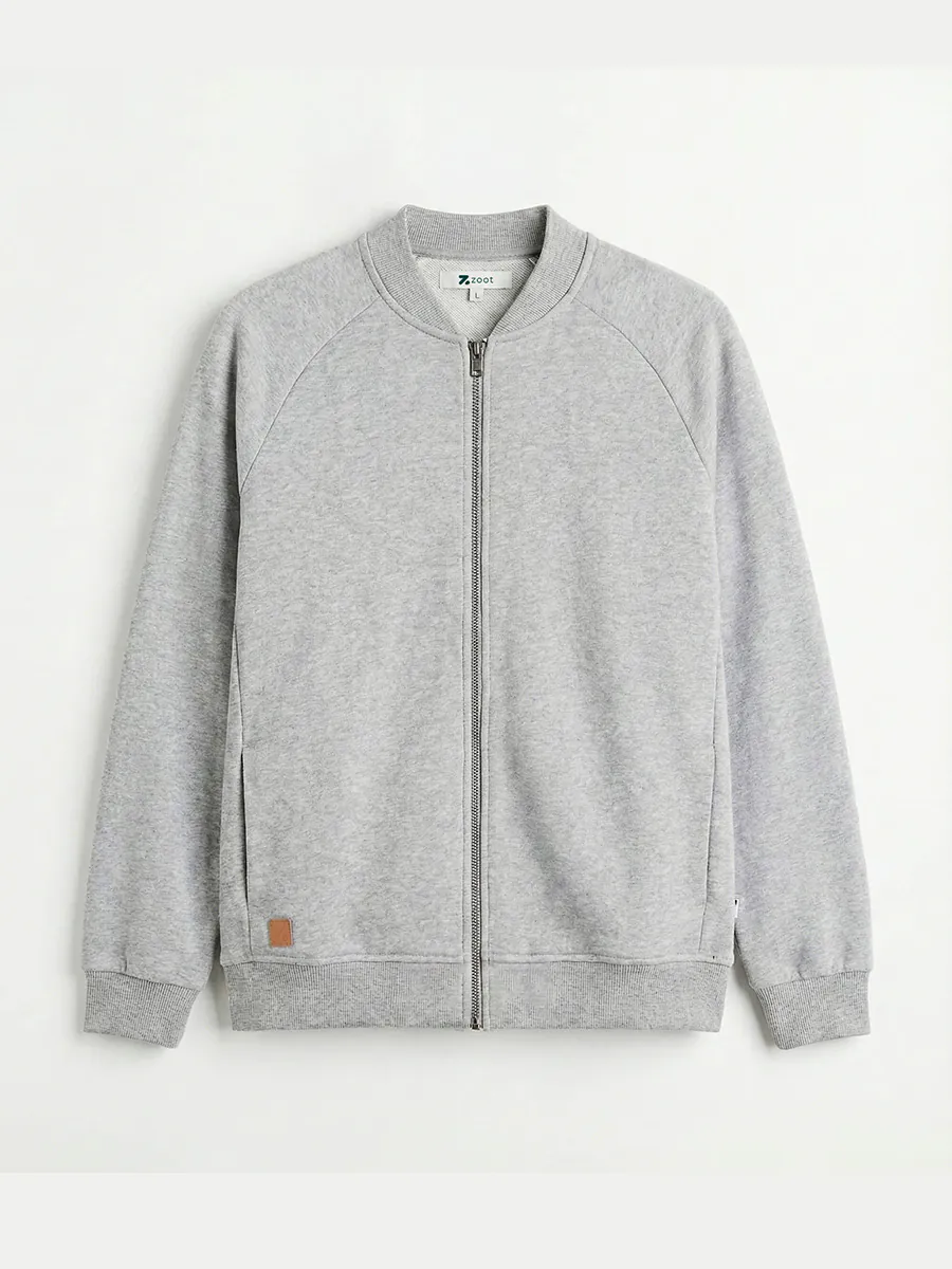 Casual Bomber Sweatshirt