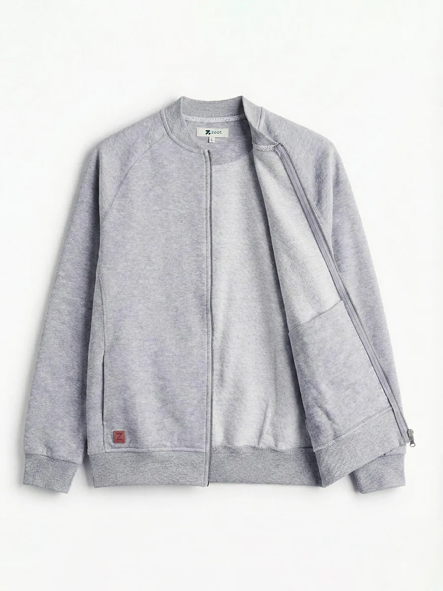 Casual Bomber Sweatshirt
