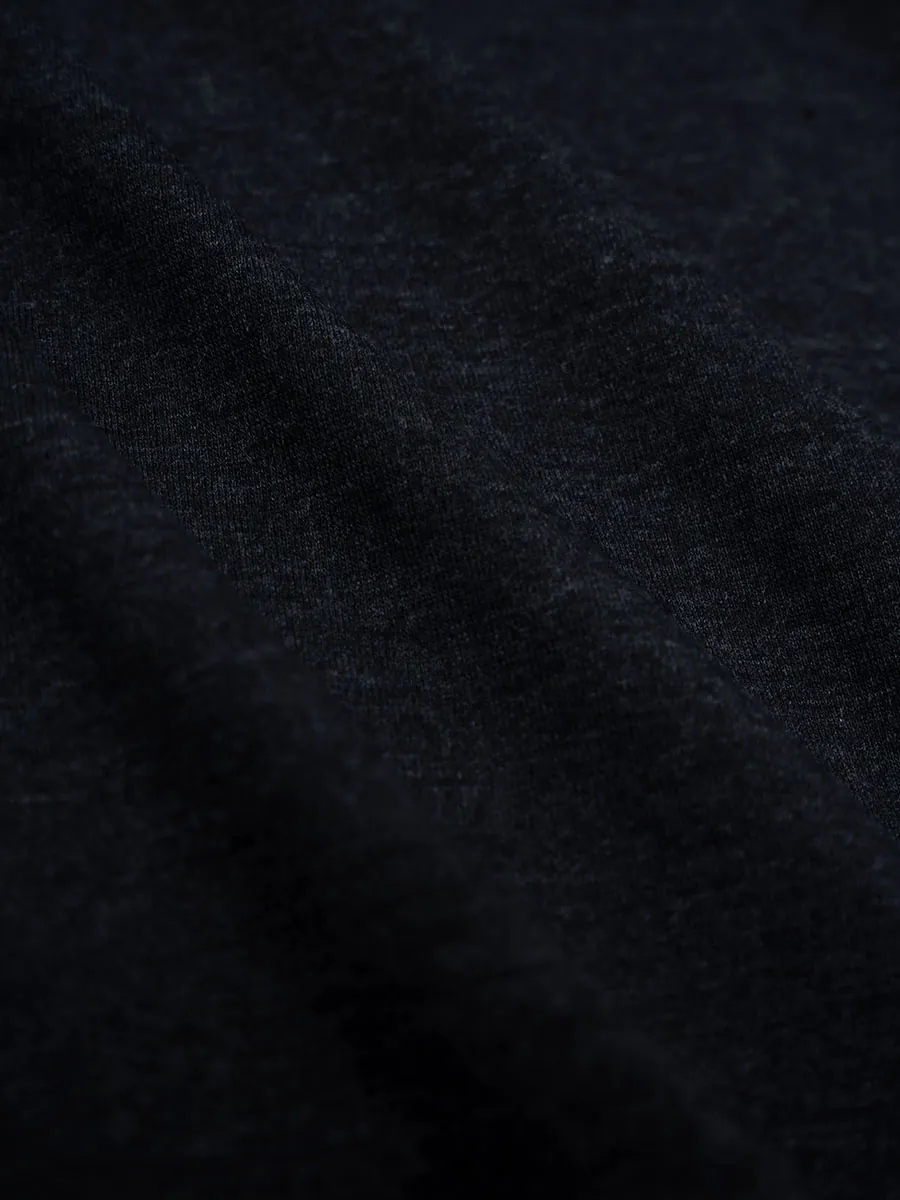 Graphite Grey Half Sleeve Henley Tshirt – Smart Casual Men's Top
