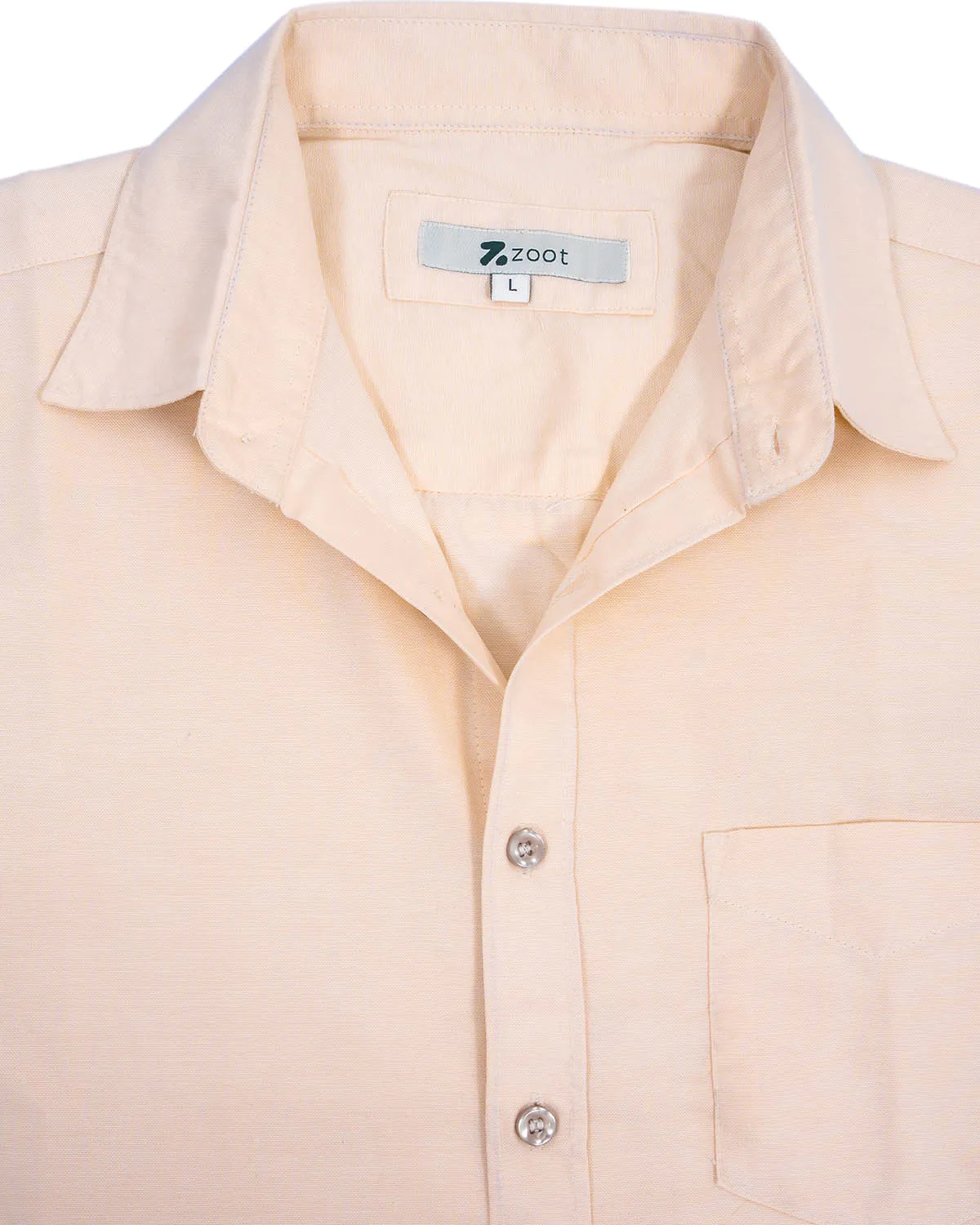 Light Peach Premium Oxford Shirt
