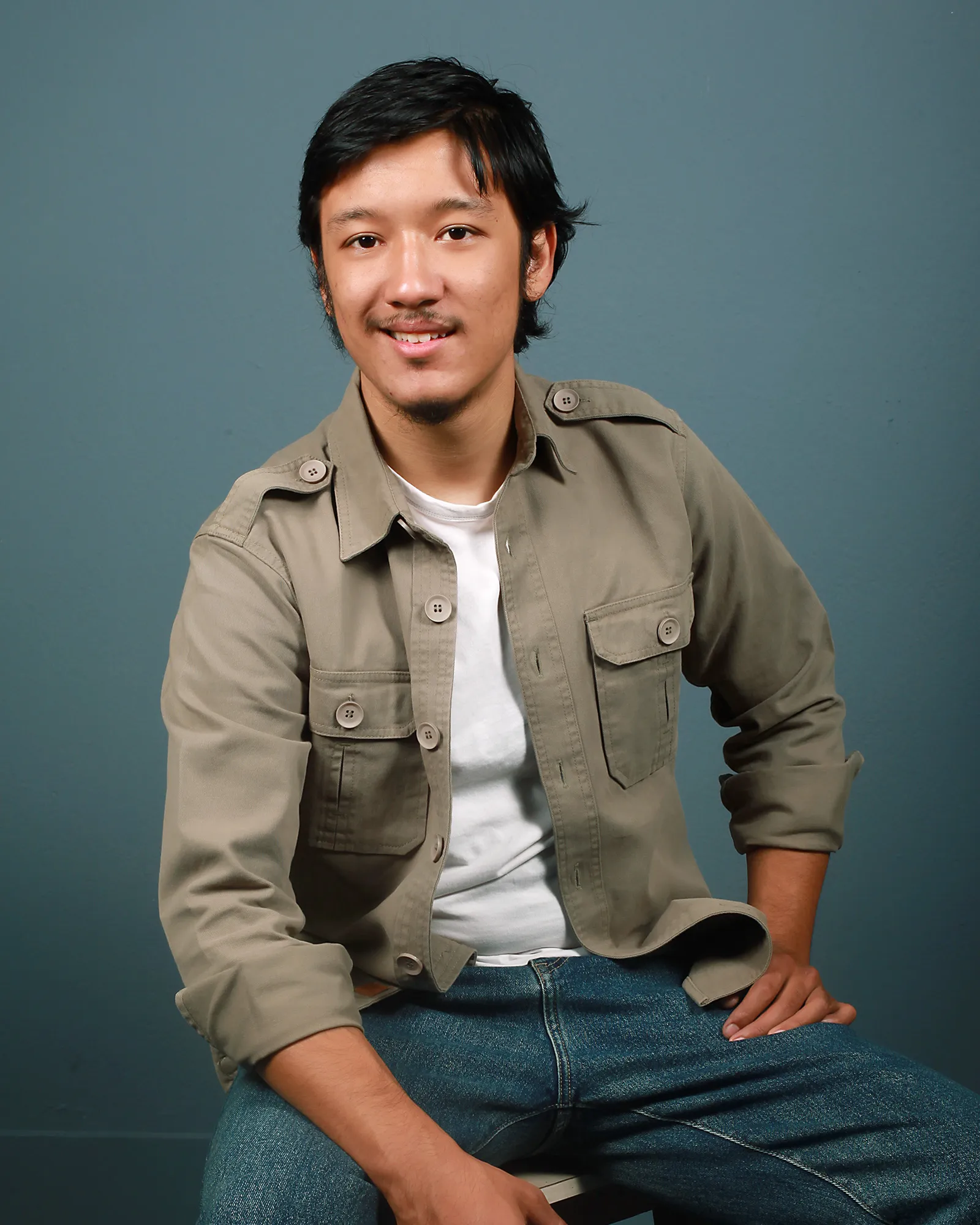 Olive Green Cargo Shirt