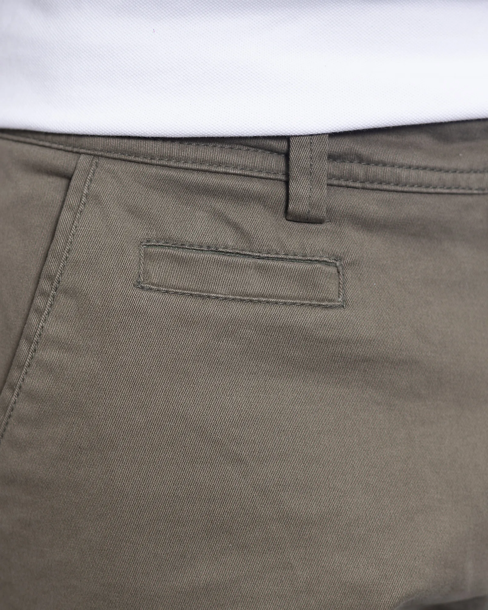 Olive Green Smart Chino