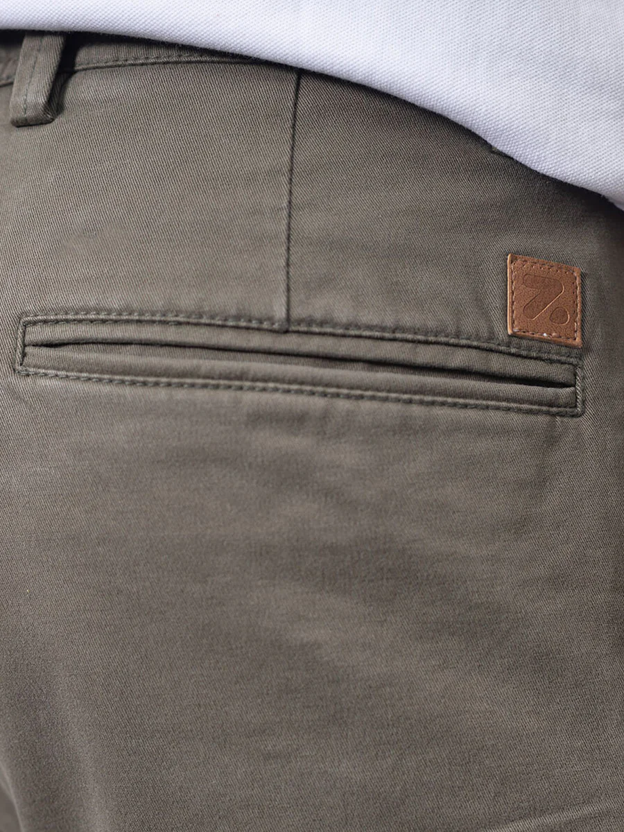 Olive Green Smart Chino
