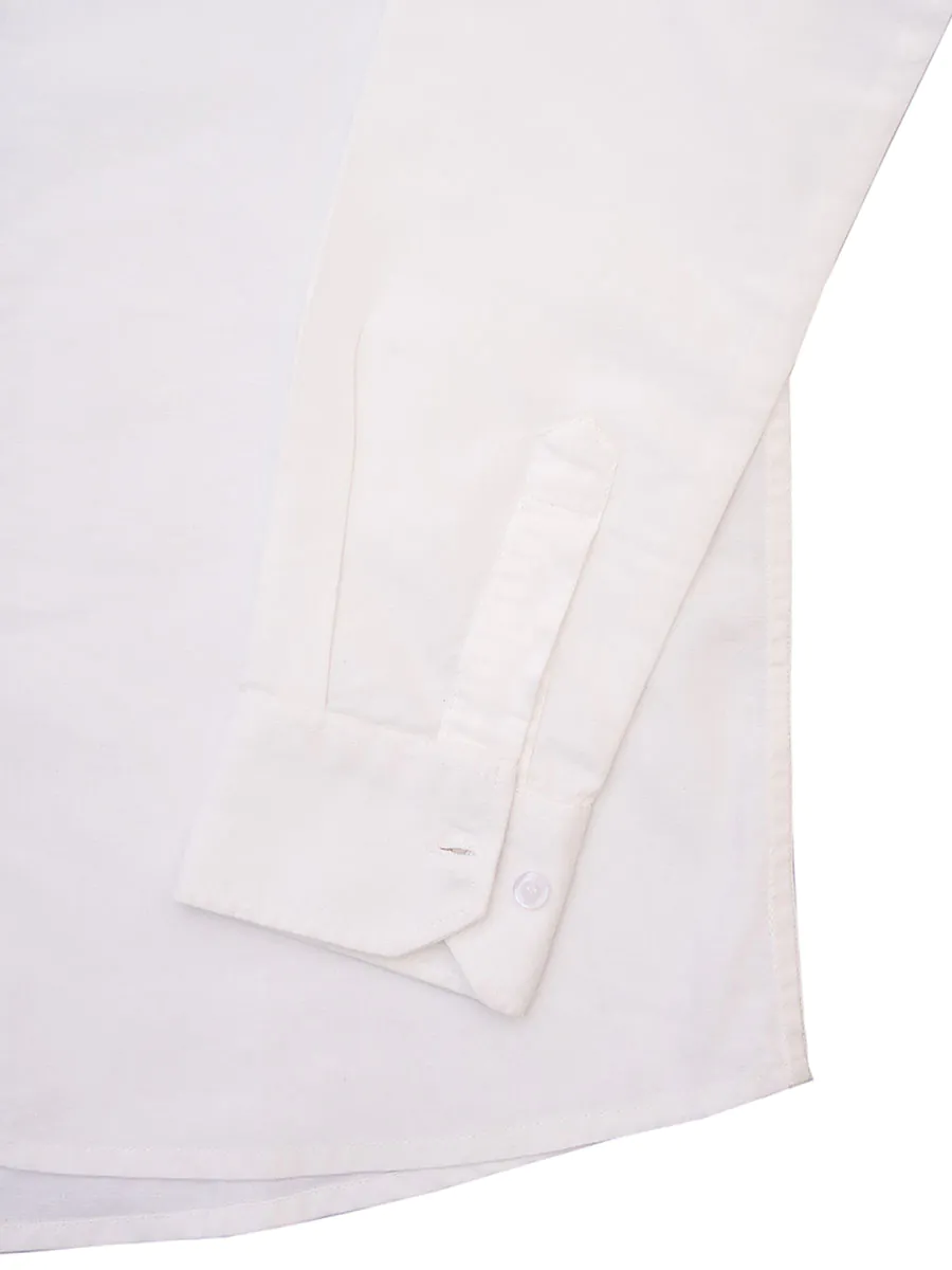 Pearl White Premium Oxford Shirt