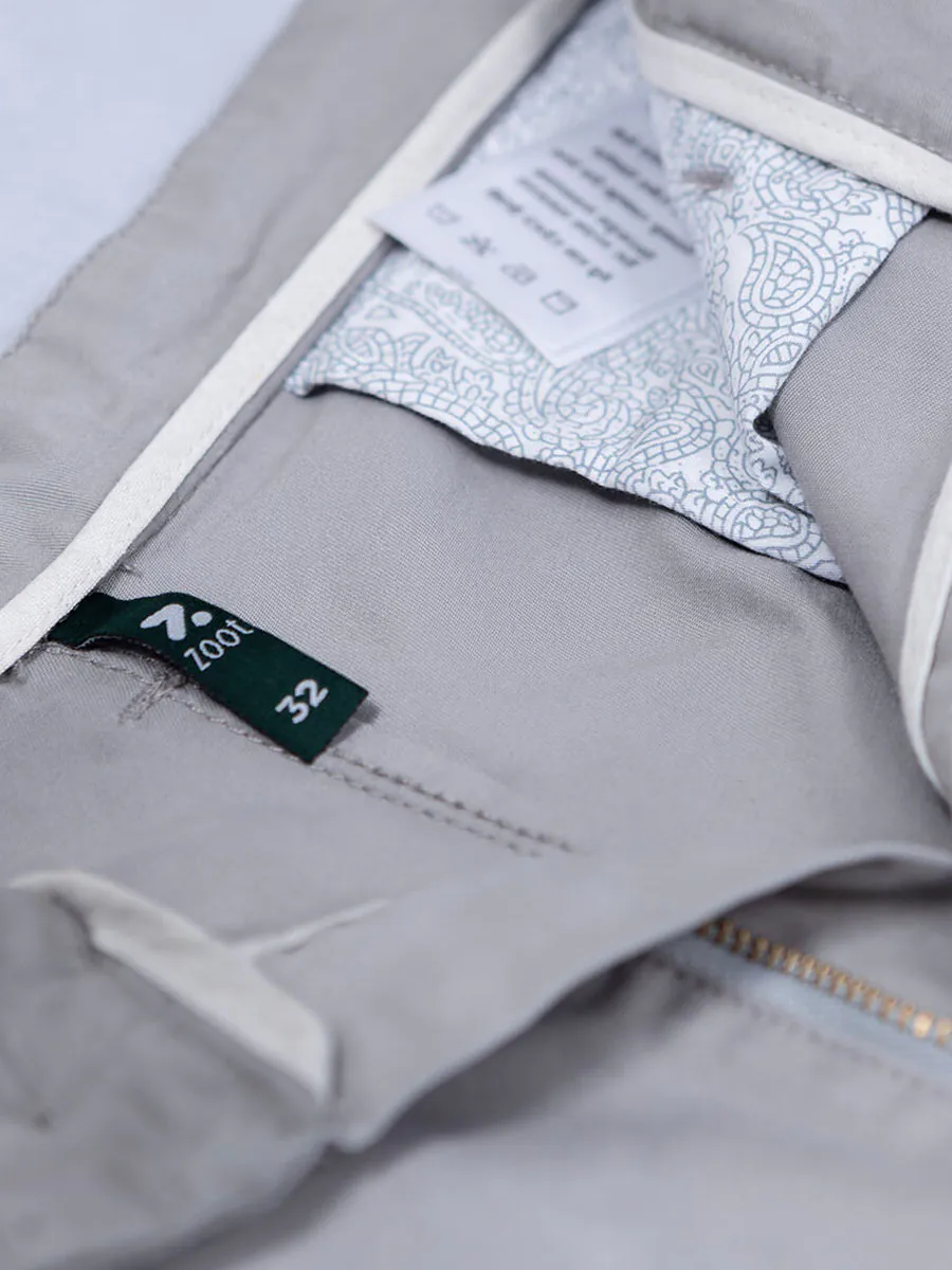 Pebble Grey Smart Chino