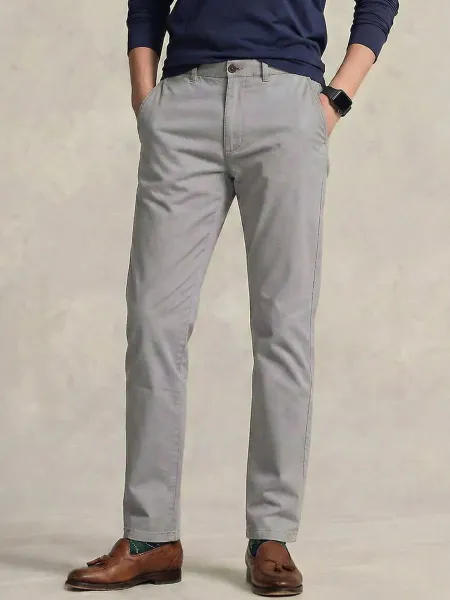 Pebble Grey Smart Chino