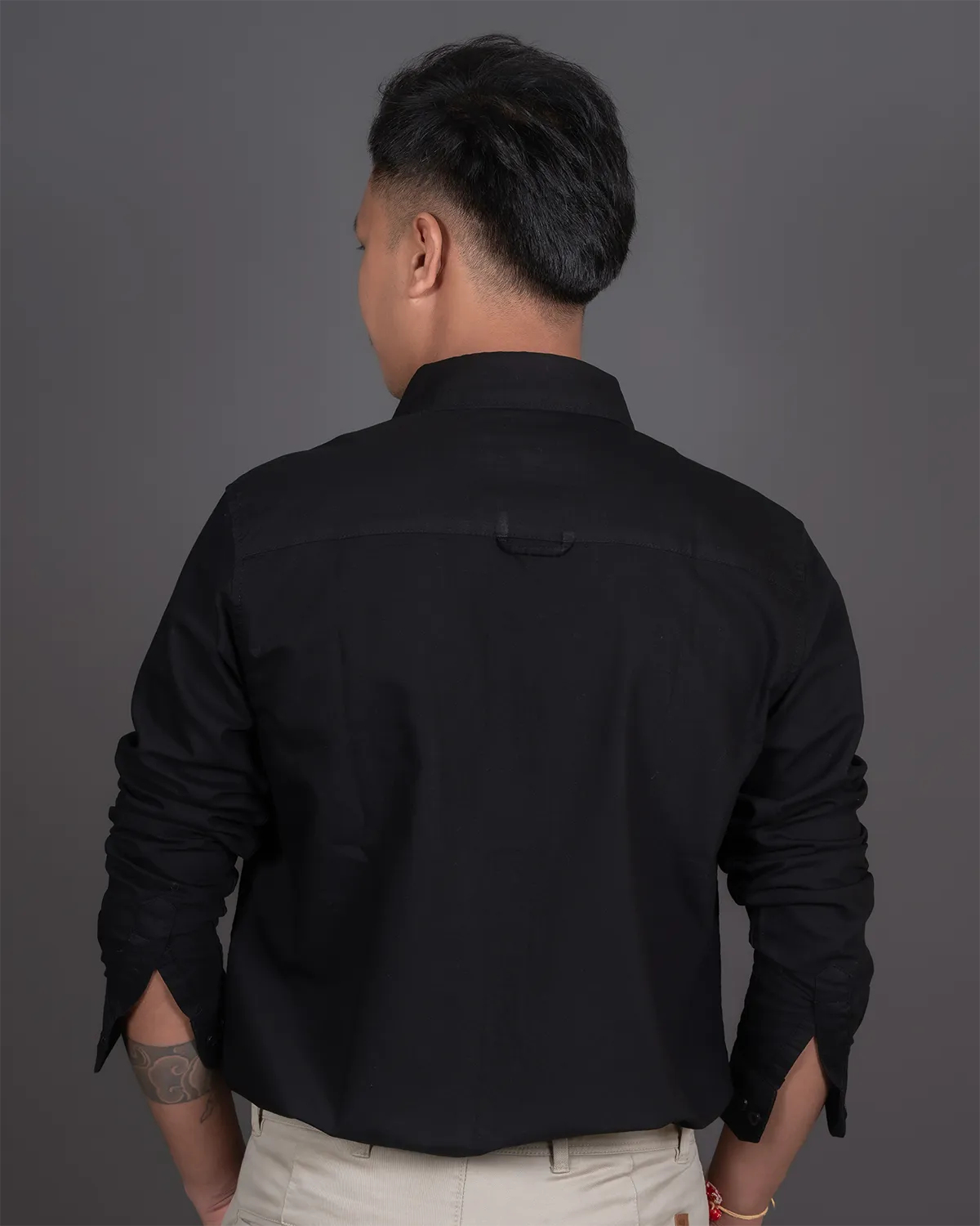 Midnight Black Oxford Shirt