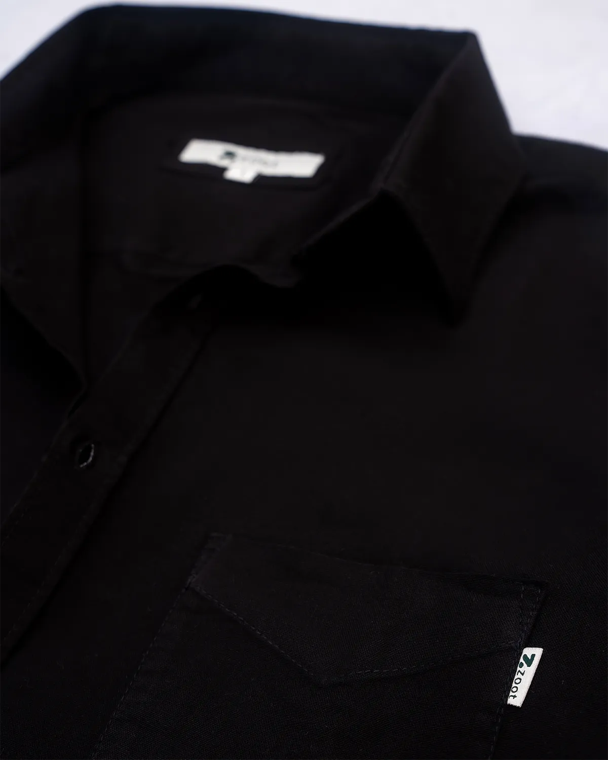 Midnight Black Oxford Shirt