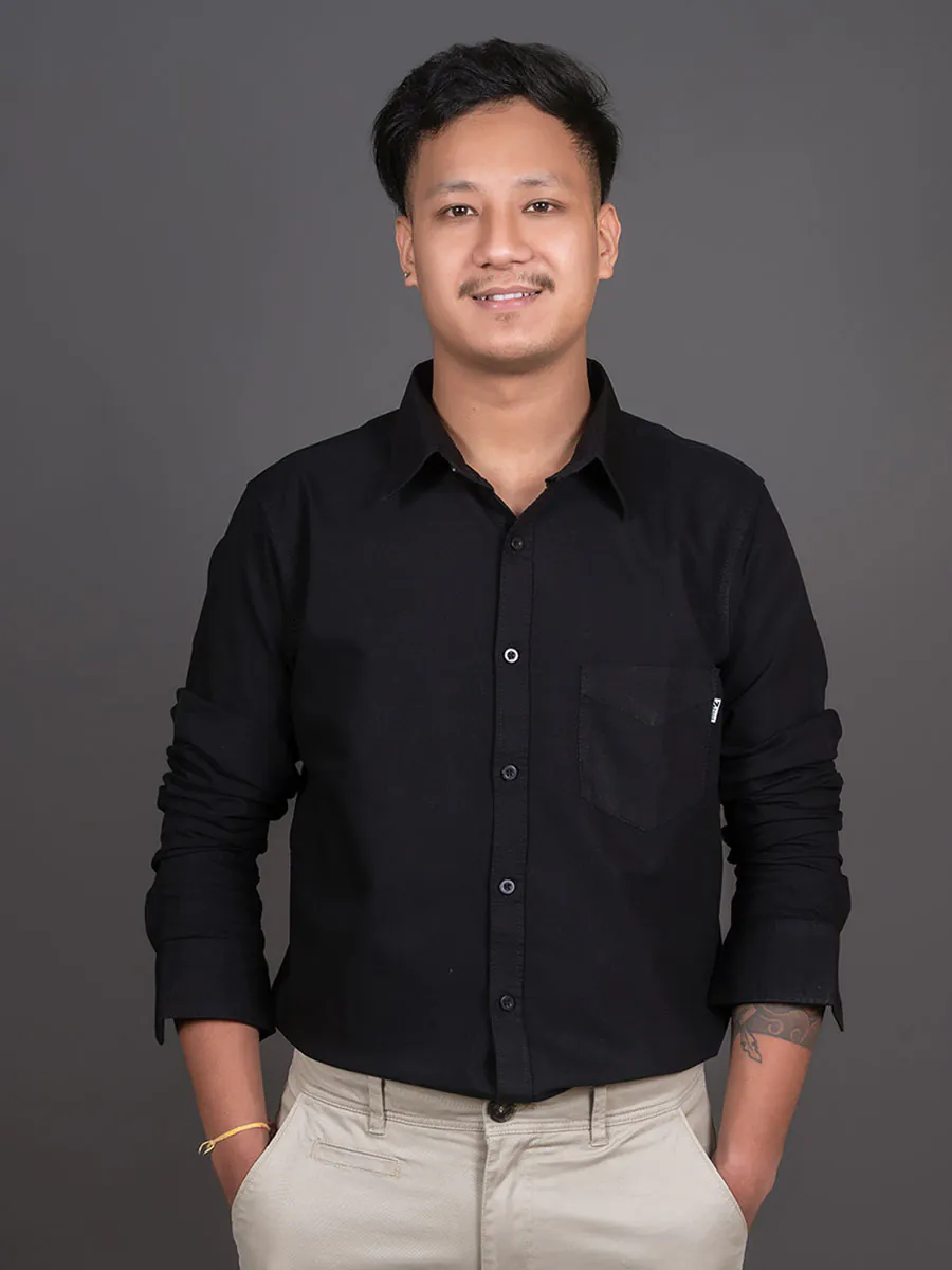 Midnight Black Oxford Shirt