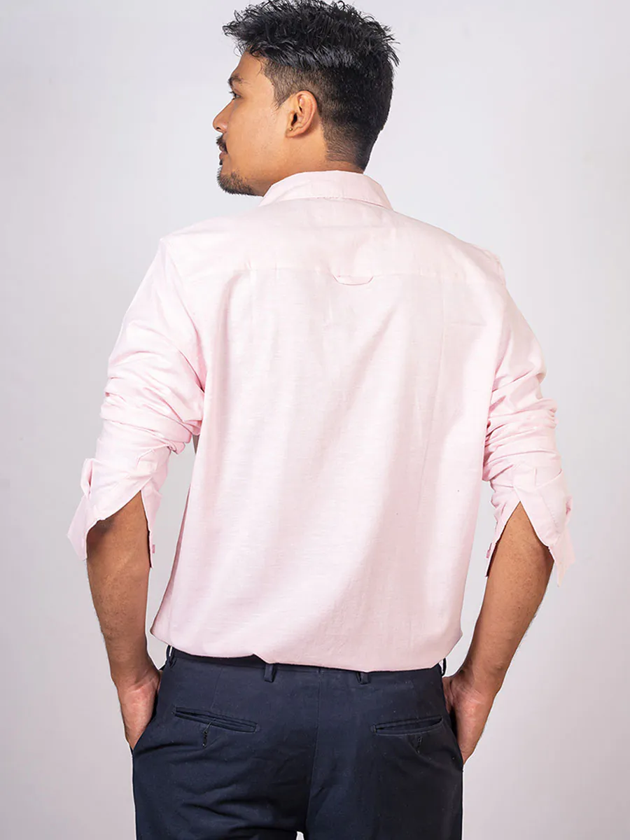 Blush Pink Oxford Shirt