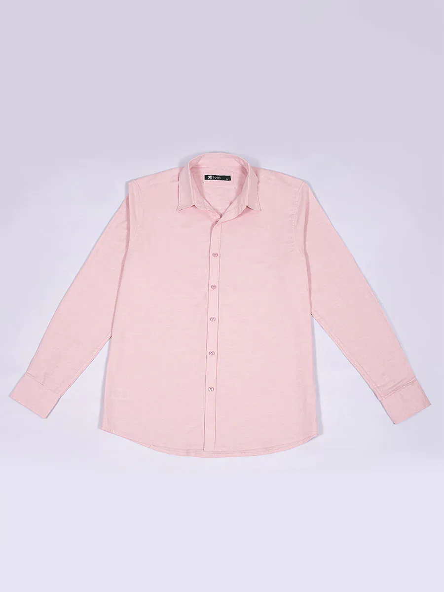 Blush Pink Oxford Shirt