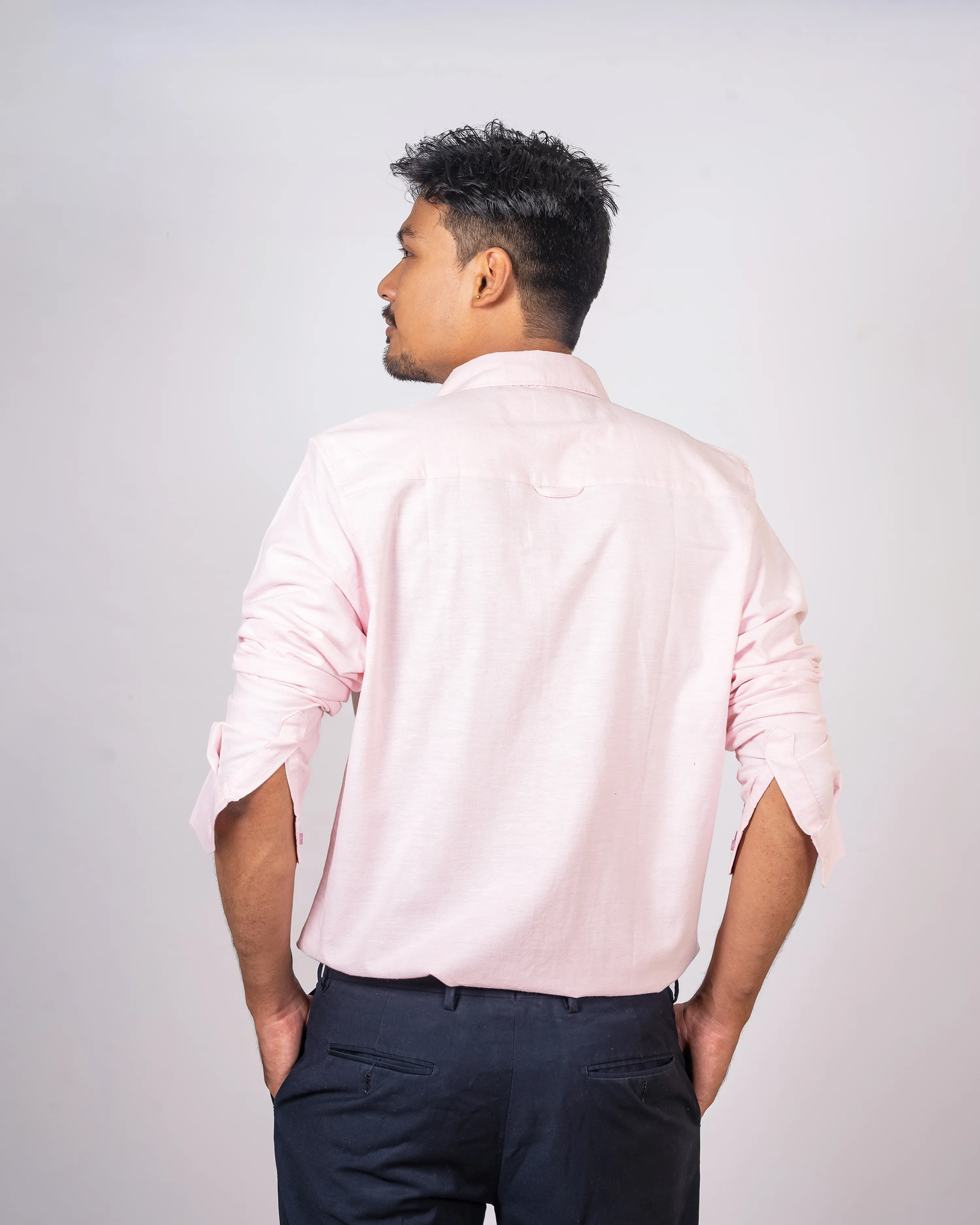 Blush Pink Oxford Shirt