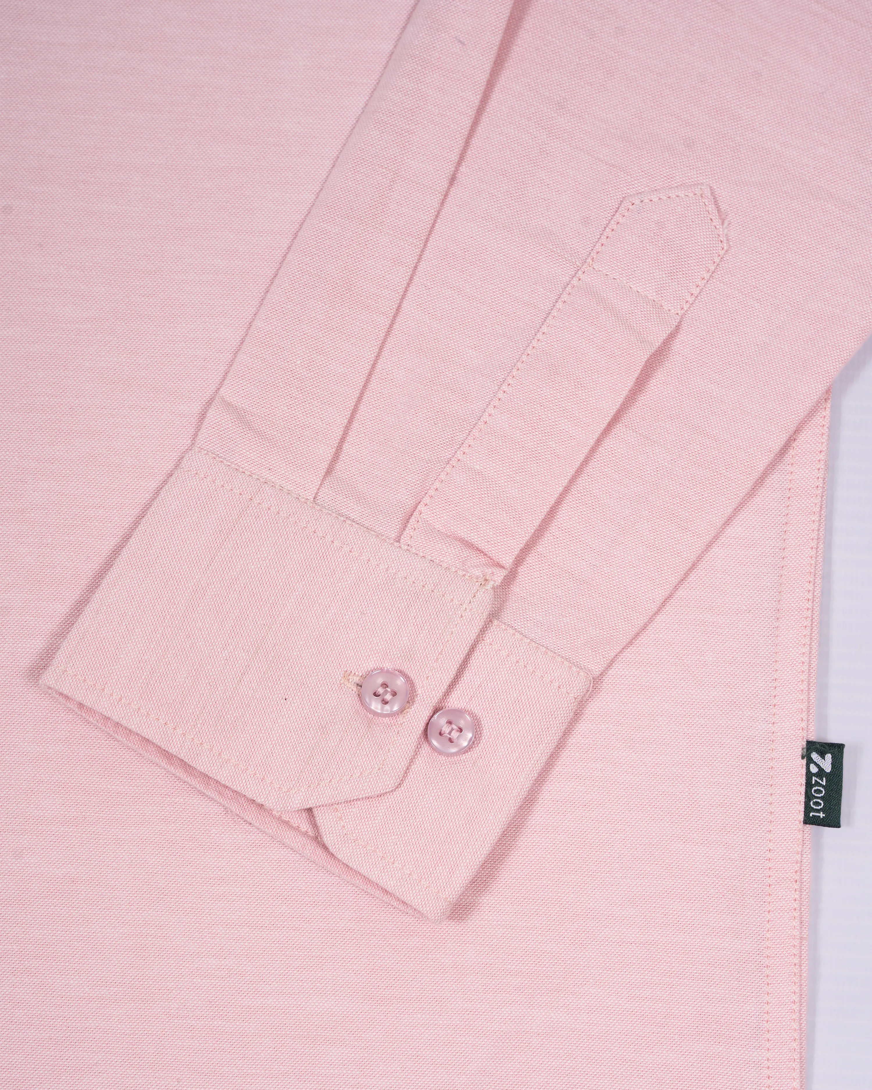 Blush Pink Oxford Shirt