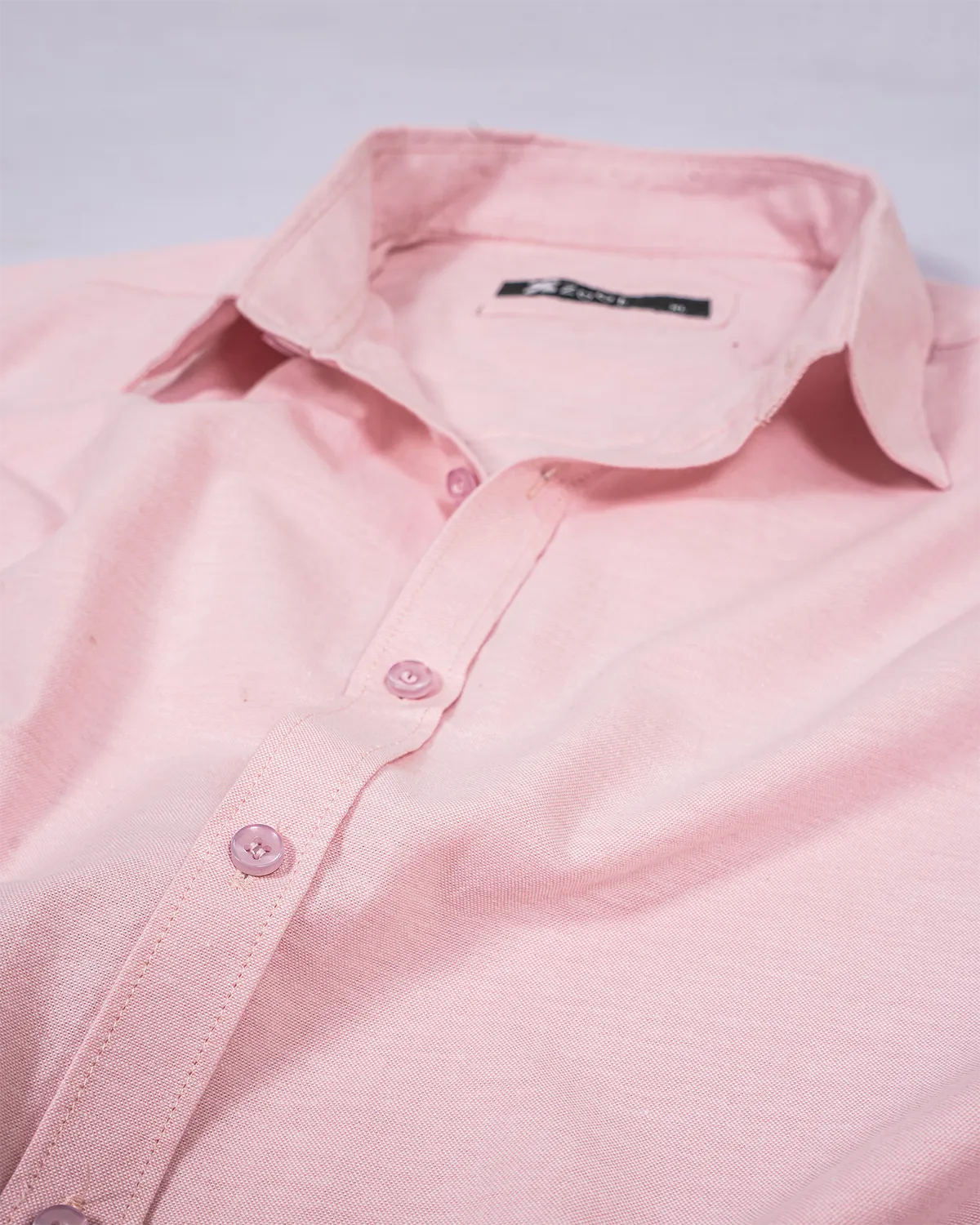 Blush Pink Oxford Shirt