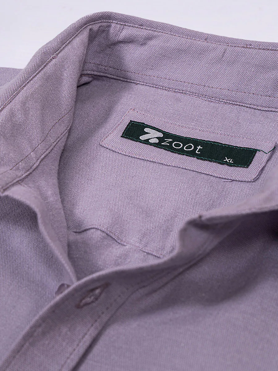 Lavender Purple Oxford Shirt