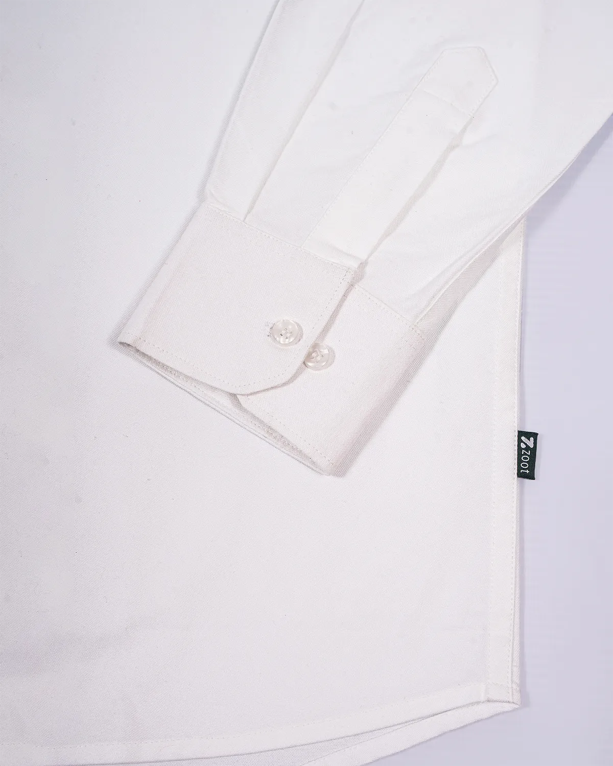 Pearl White Oxford Shirt
