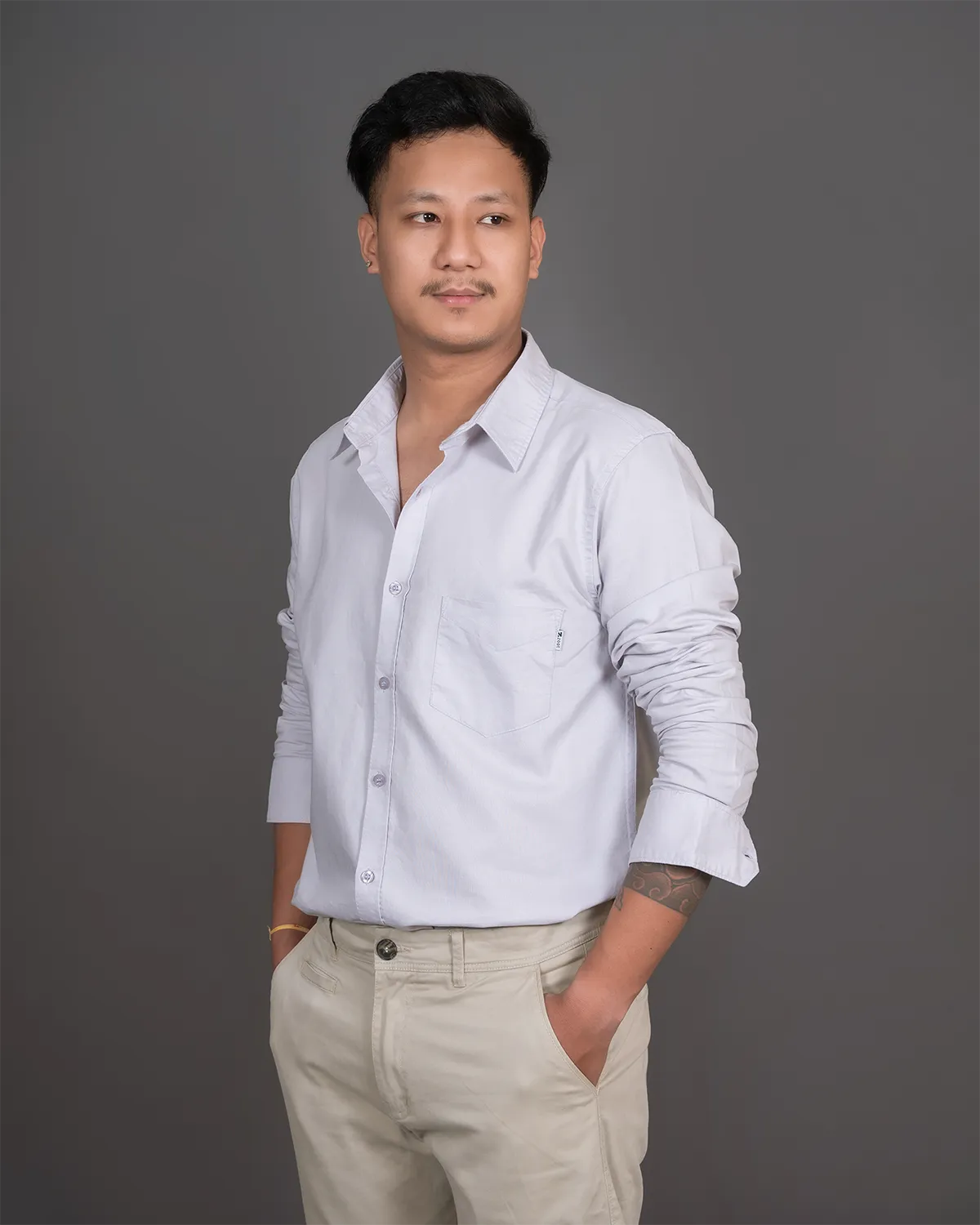 Soft Lavender Oxford Shirt