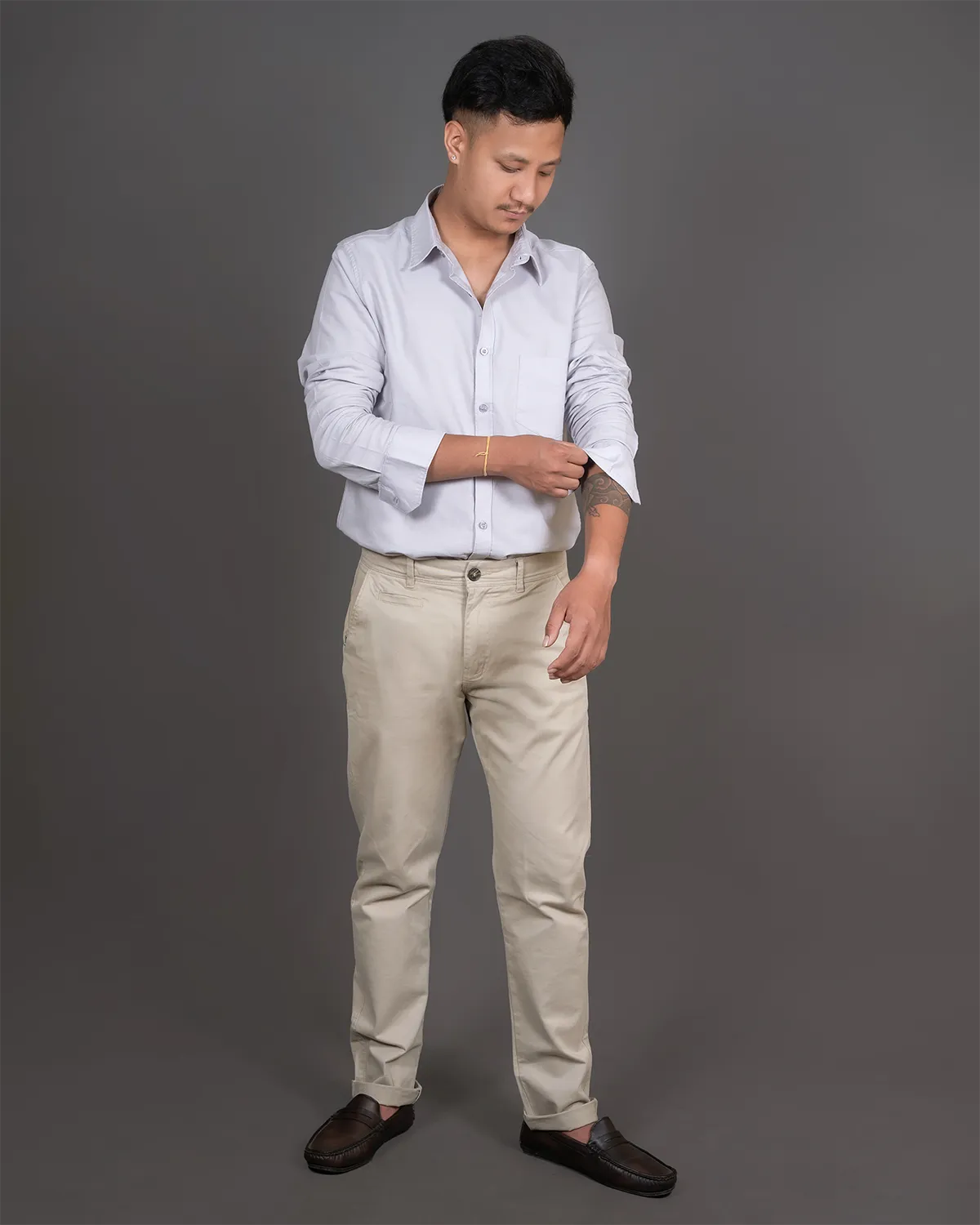 Soft Lavender Oxford Shirt