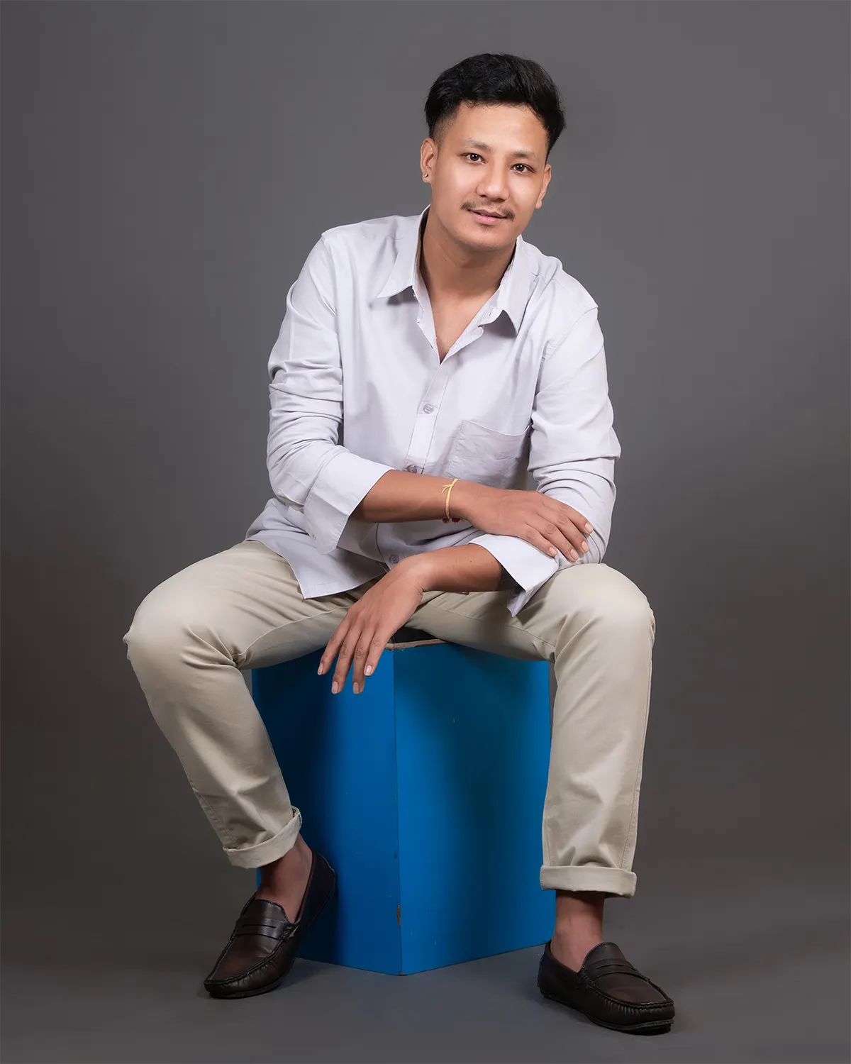 Soft Lavender Oxford Shirt