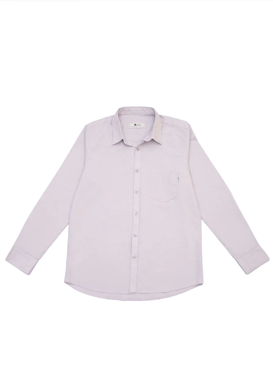 Soft Lavender Oxford Shirt