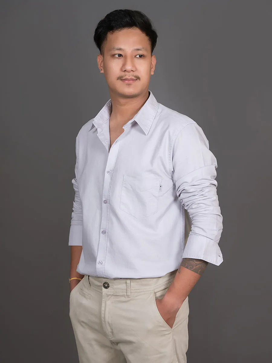 Soft Lavender Oxford Shirt
