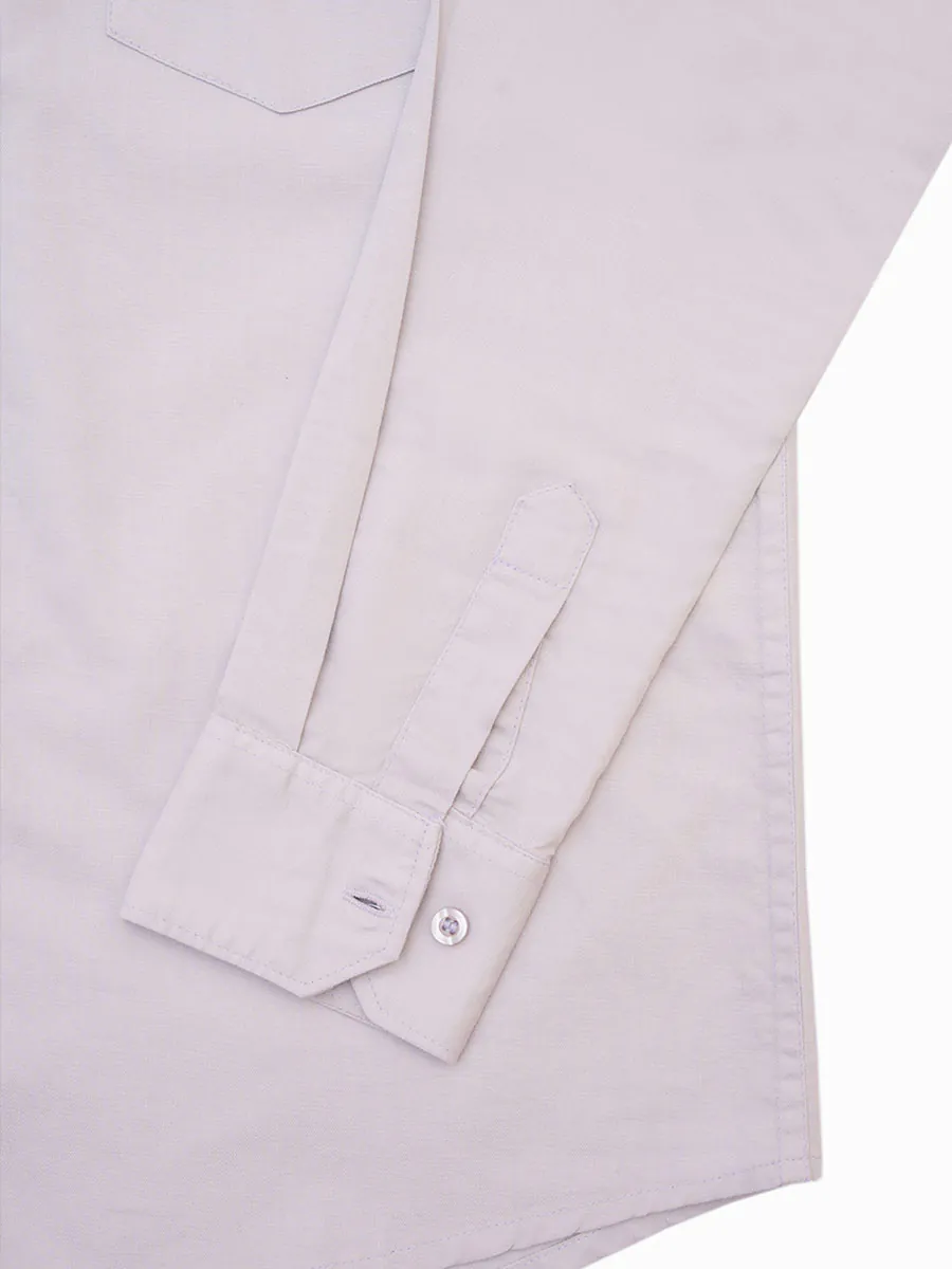 Soft Lavender Oxford Shirt
