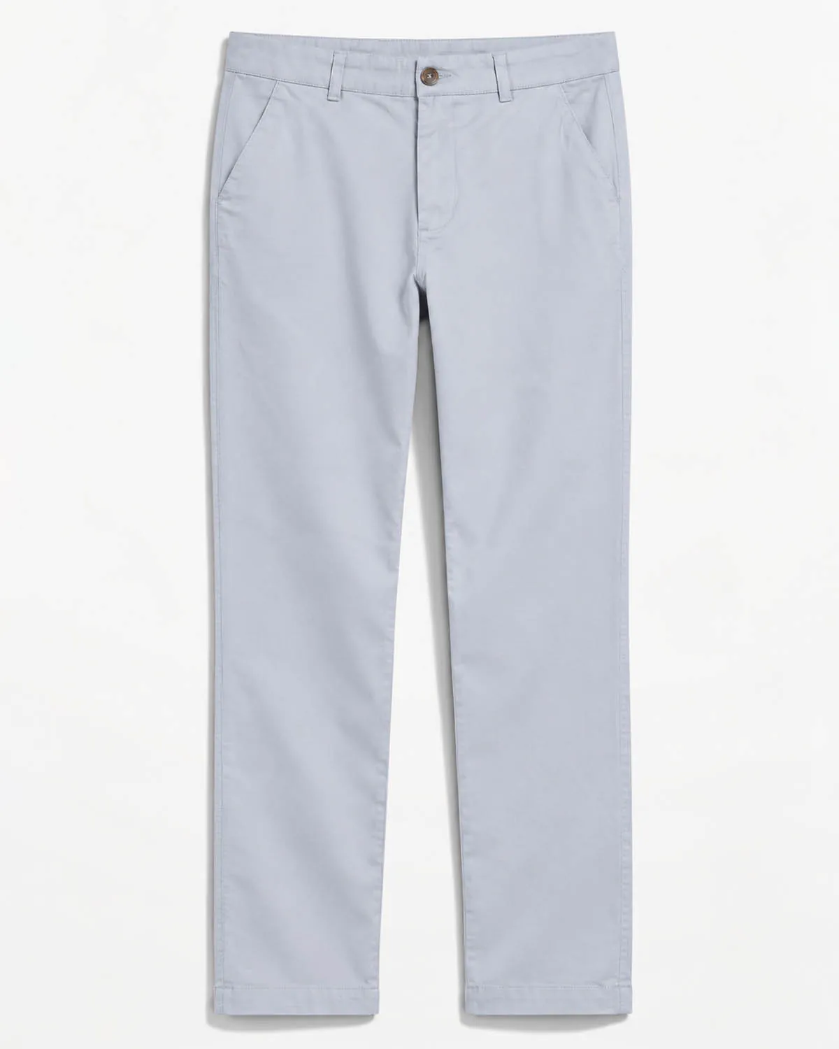 Straight Fit Chino - Pearl Grey