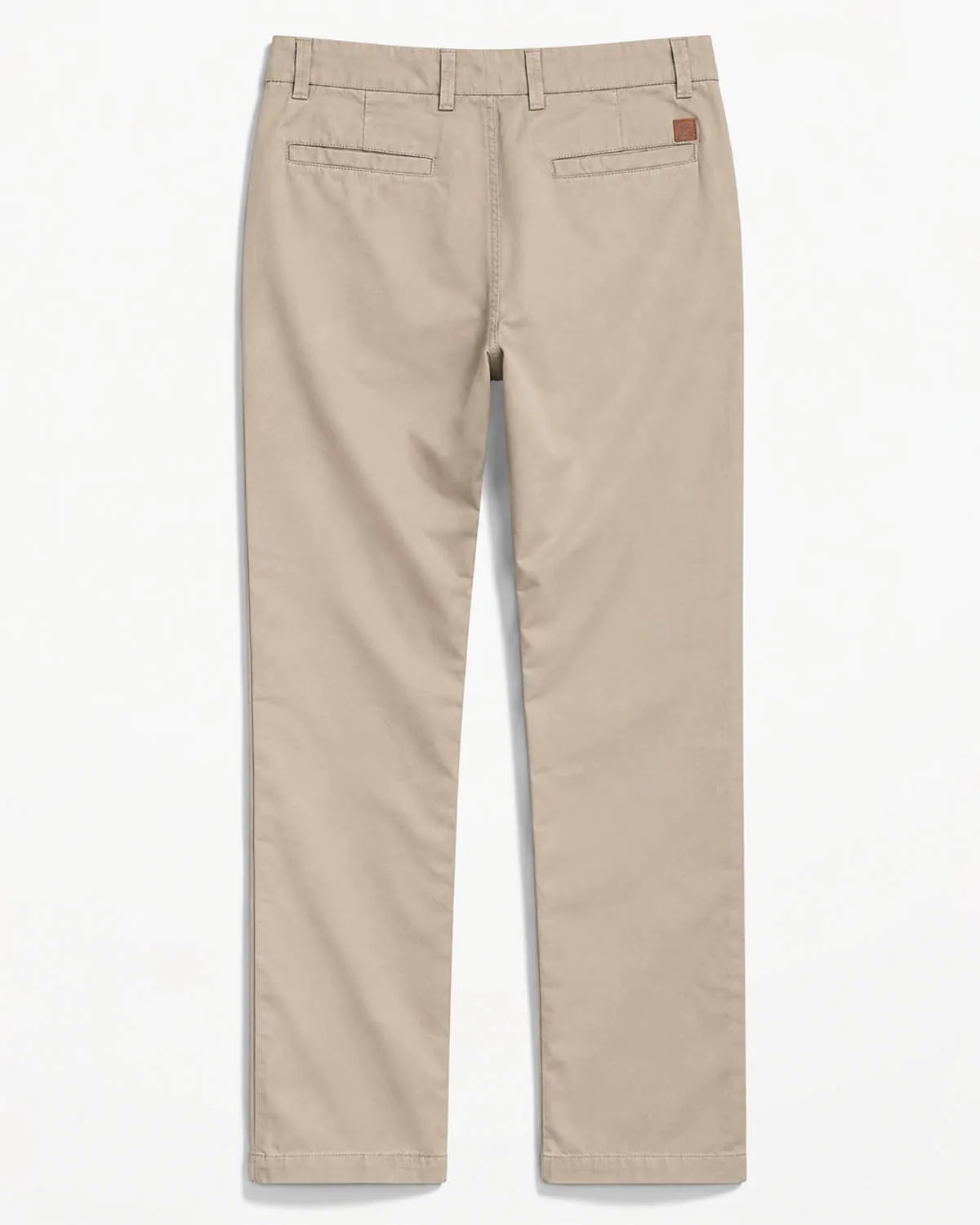 Straight Fit Cotton Chino - Classic Khaki
