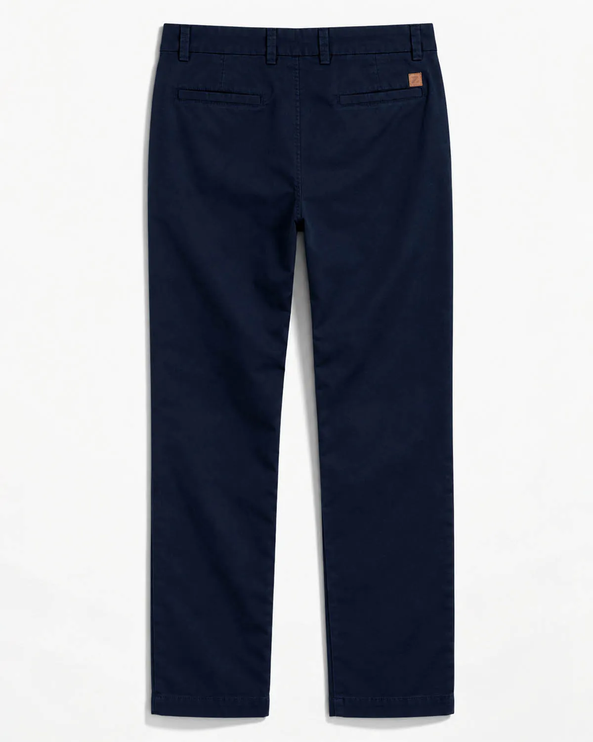 Straight Fit Cotton Chino - Navy Blue