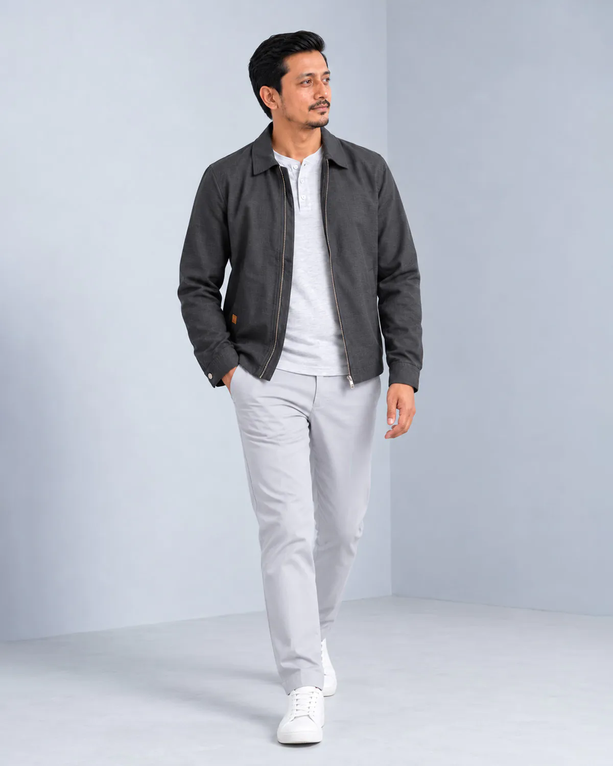 Travel Jacket Graphite Grey