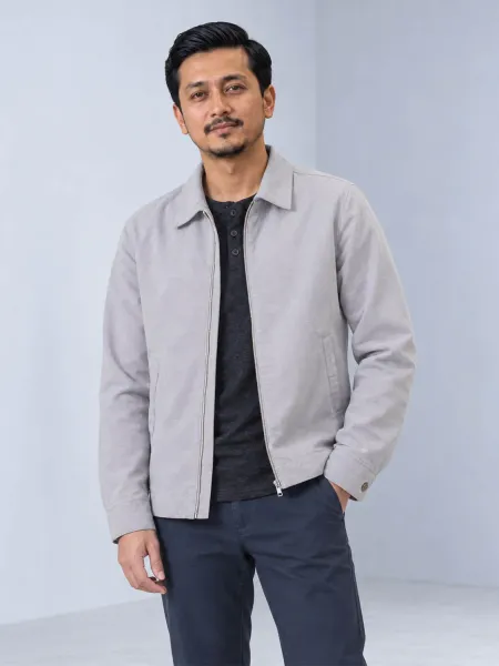 Travel Jacket Light Grey