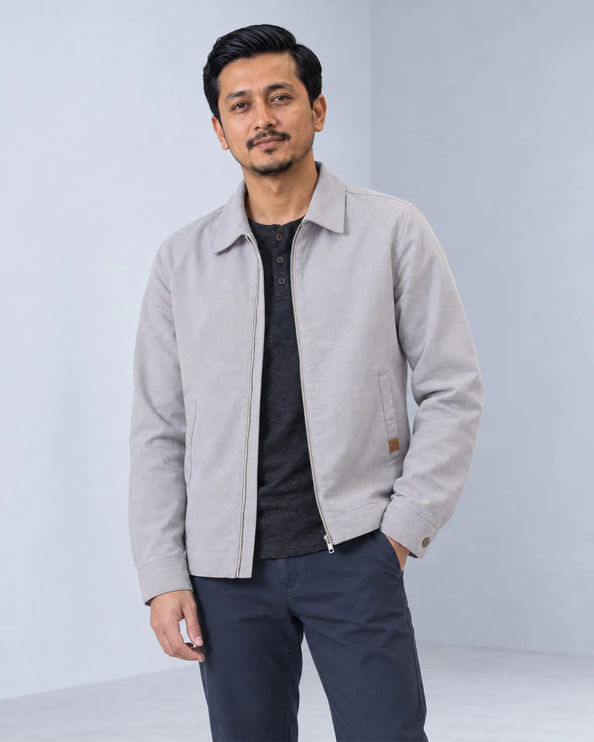 Travel Jacket Light Grey