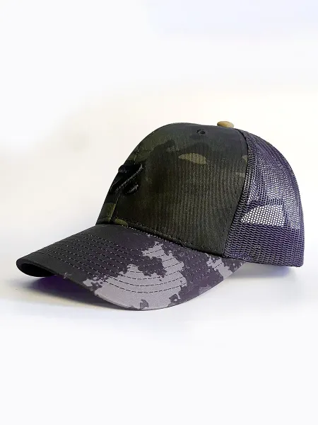 Trucker Cap Black Army