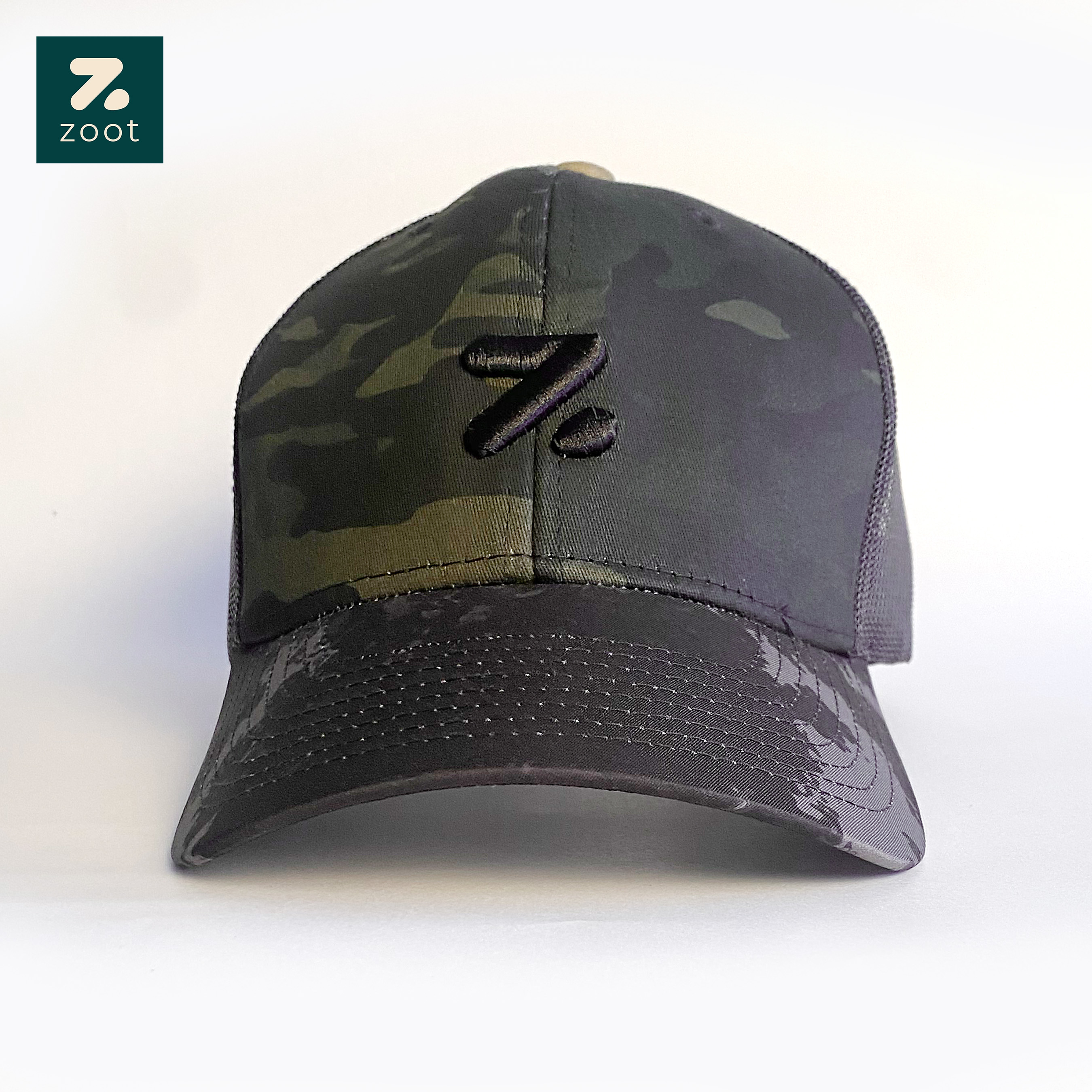 Trucker Cap Black Army