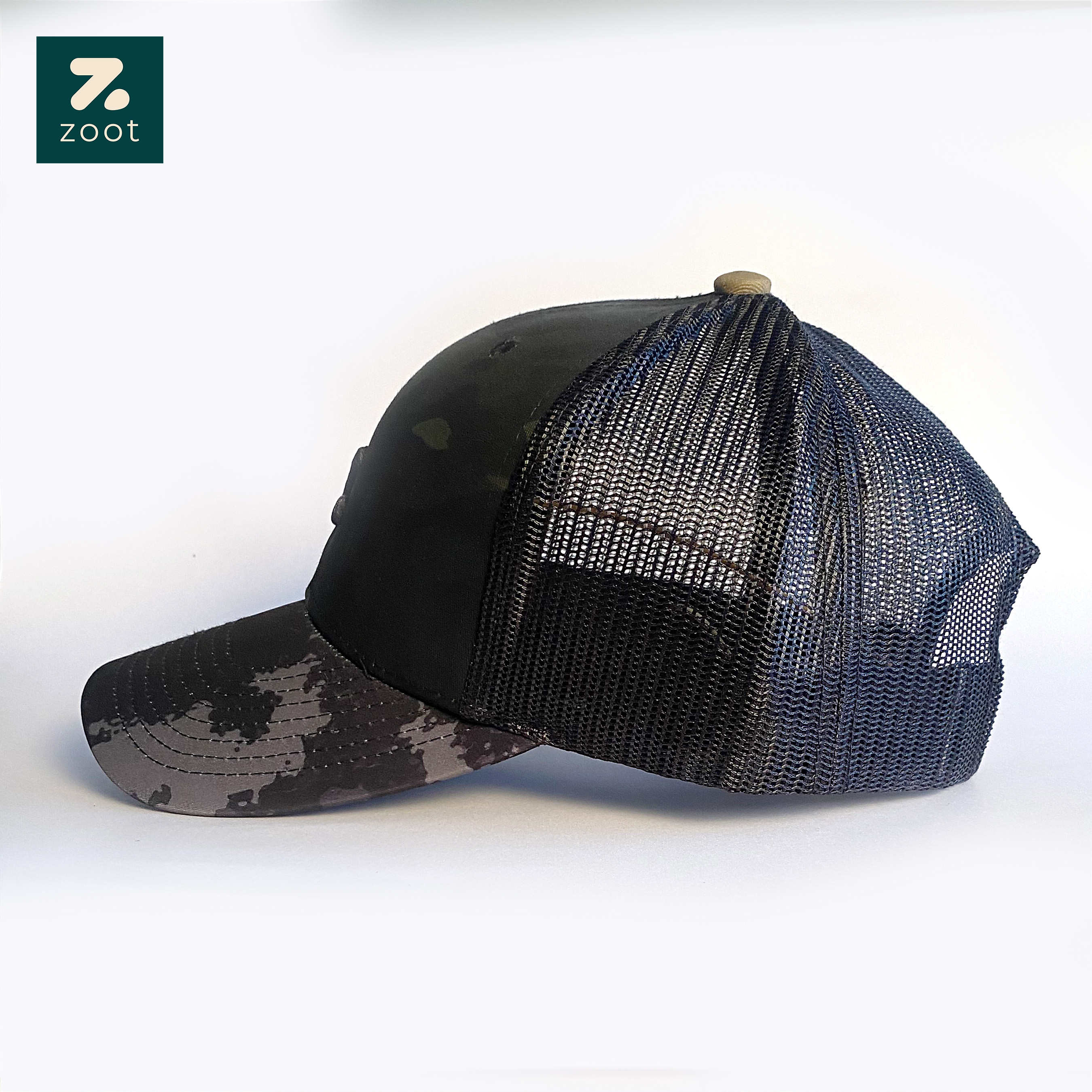 Trucker Cap Black Army