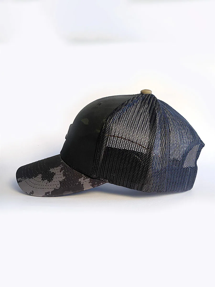 Trucker Cap Black Army