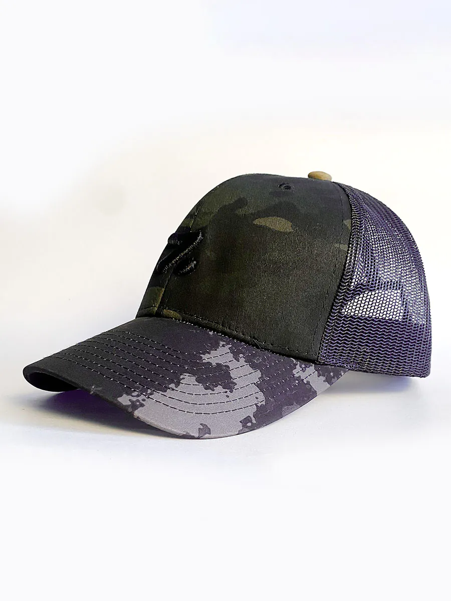 Trucker Cap Black Army