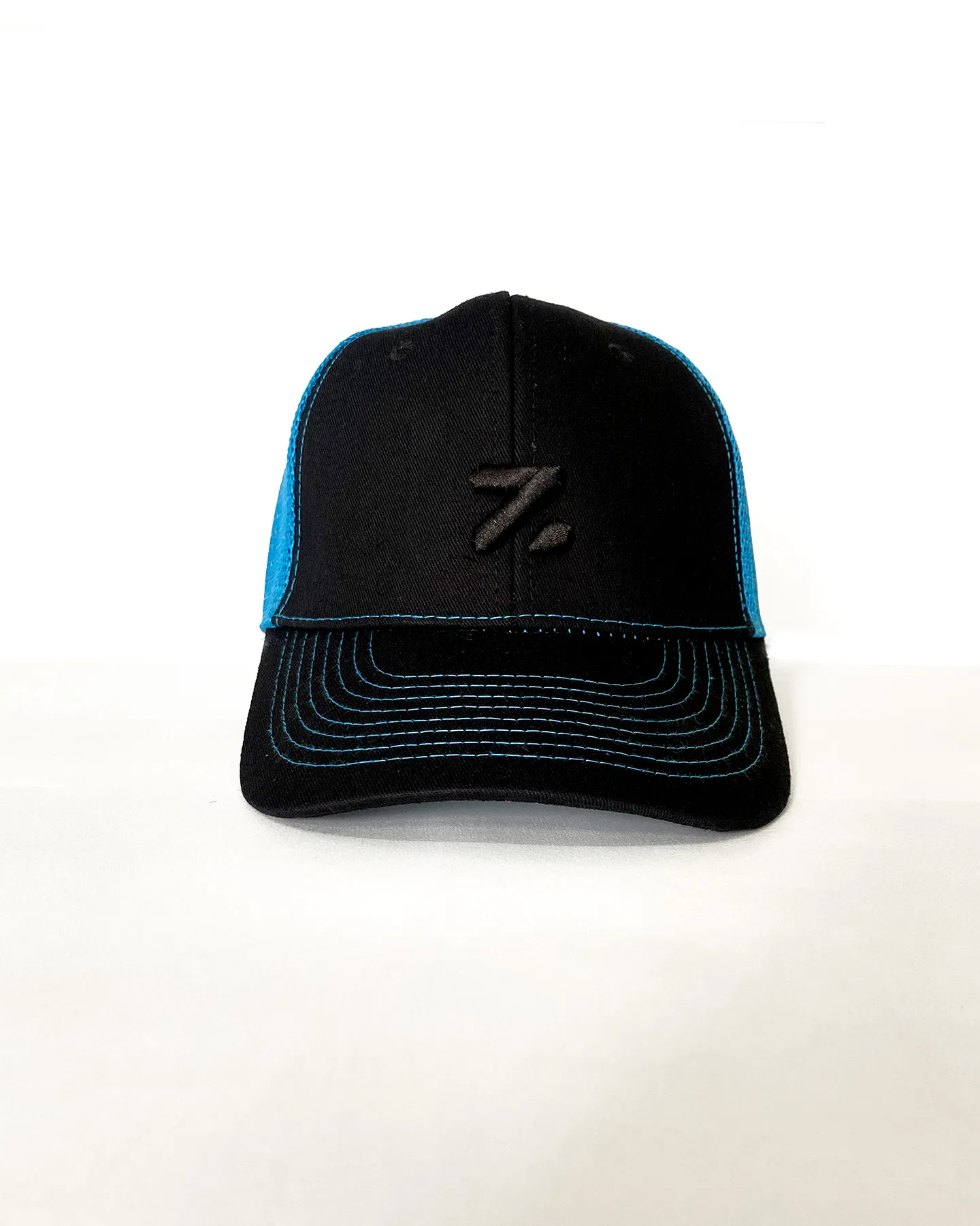 Trucker Cap Black Blue