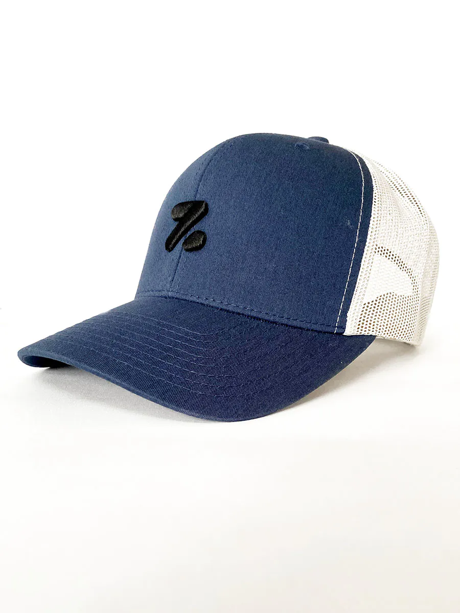 Trucker Cap Blue Off-White