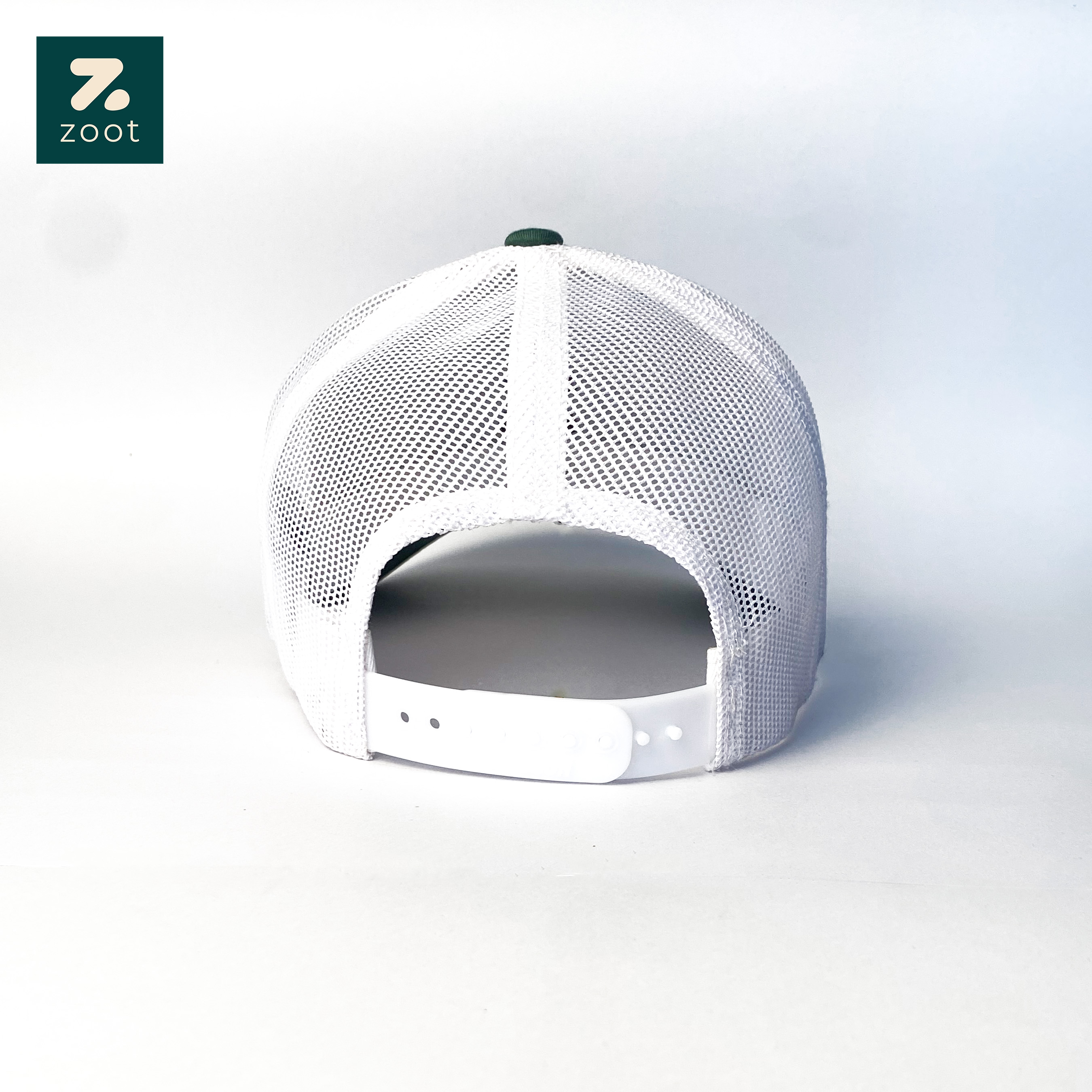 Trucker Cap Green White