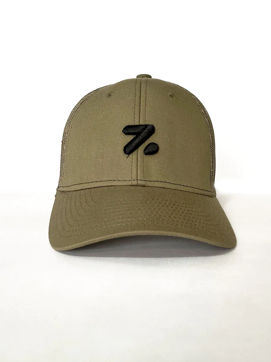 Trucker Cap Olive Green
